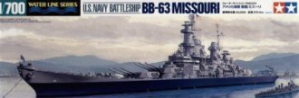 Tamiya: 1/700 US Navy Battleship BB-63 Missouri 31613