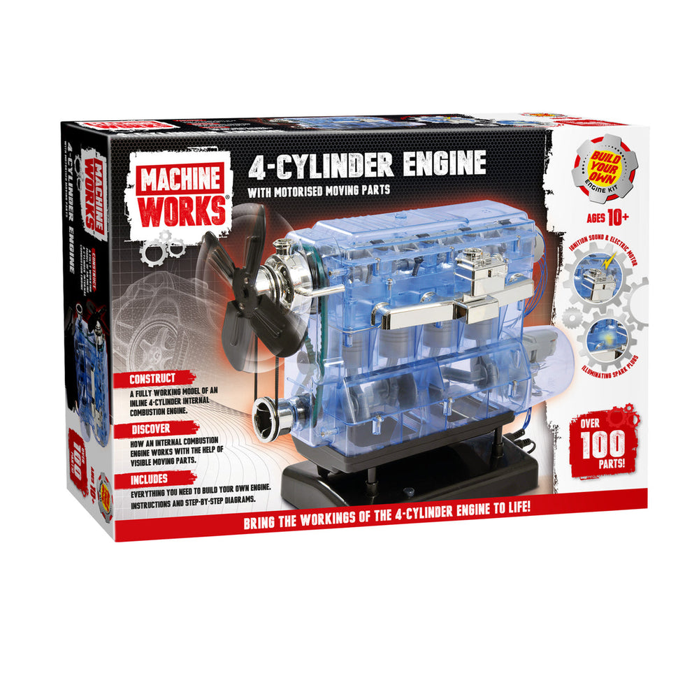 Machine Works: 4-Cylinder Engine – The Dragon Hangar