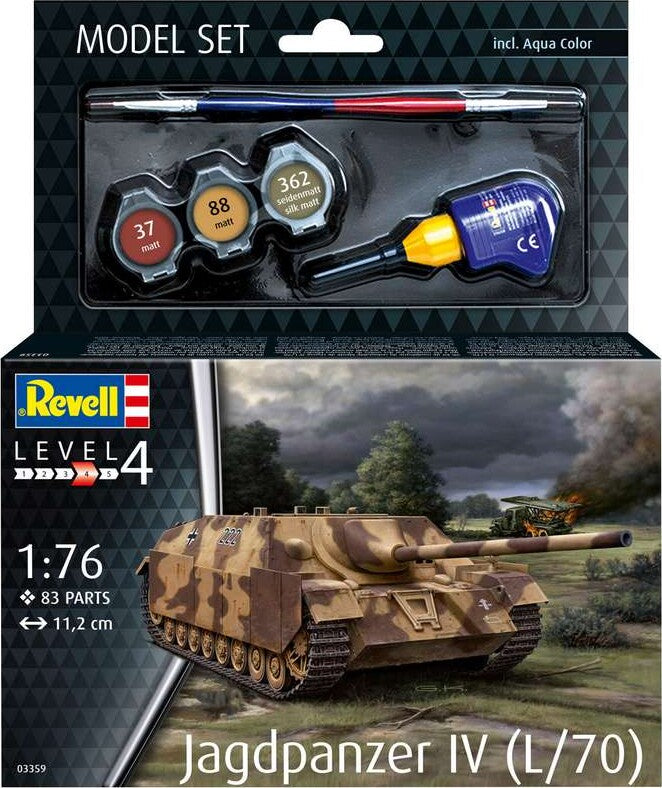 Revell: 1/72 Model Set Jagdpanzer IV L/70 63359