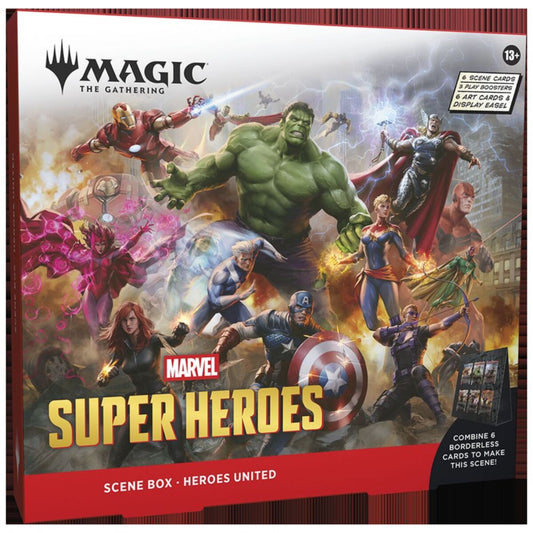 Magic the Gathering: Marvel Super Heroes Scene Box (Assorted - One Randomly Selected)