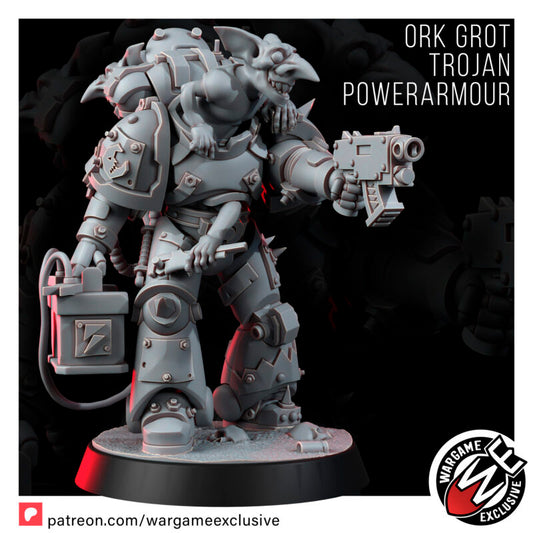Wargame Exclusive: Ork Grot Trojan Powerarmour