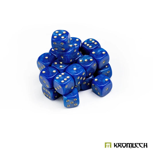 Kromlech: Pearl Battle Dice Legion Ultramarine Blue 12mm (25)