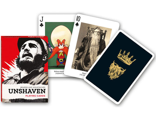 Piatnik: Playing Cards Unshaven Beards and Moustaches