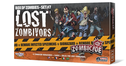 Zombicide: Box of Zombies Set #7 Lost Zombivors