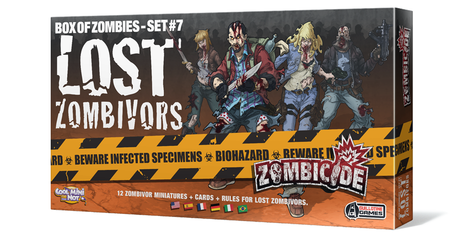 Zombicide: Box of Zombies Set #7 Lost Zombivors