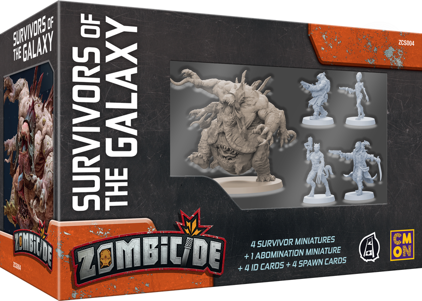 Zombicide: Invader Survivors of the Galaxy Expansion
