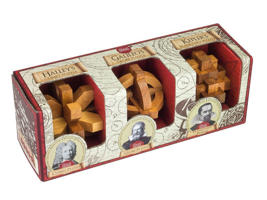 Great Minds: Set of 3 Wooden Puzzles