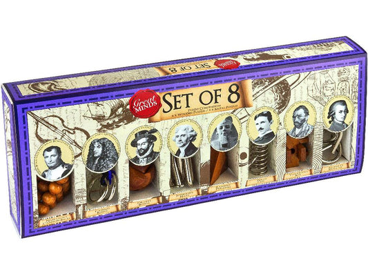 Great Minds: Set of 8 Puzzles