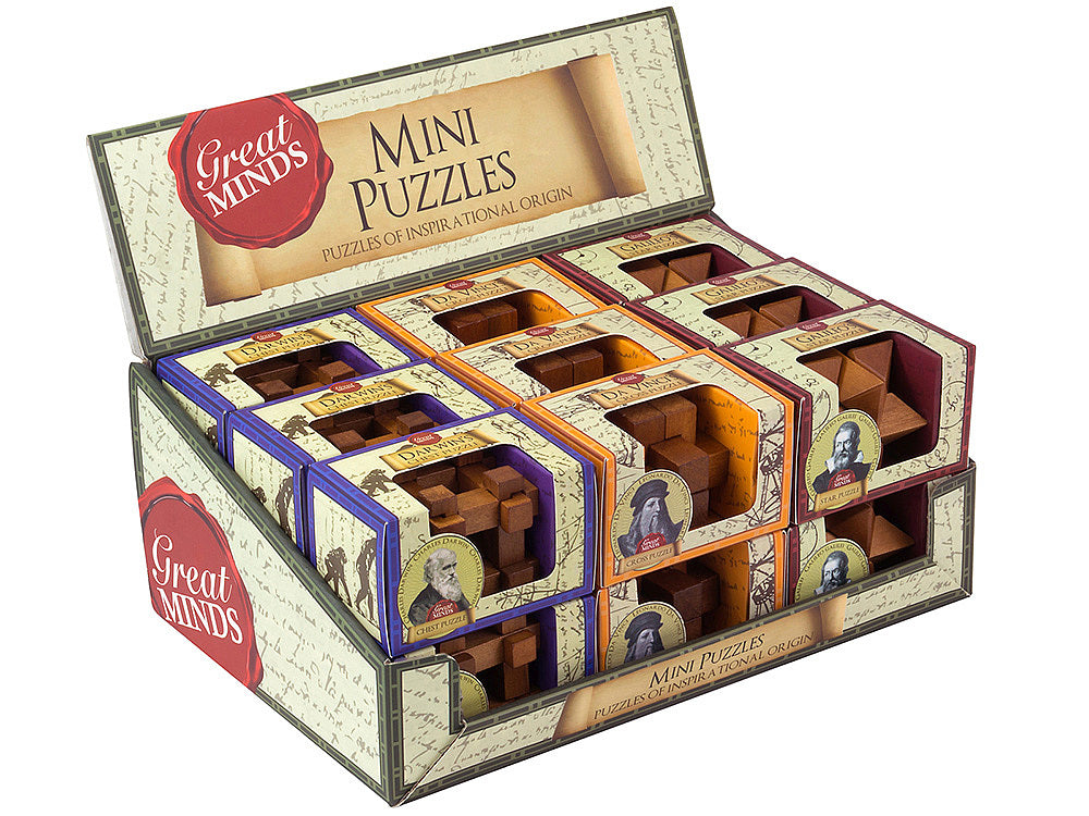 Great Minds: Mini Wooden Puzzles (Assorted - One Randomly Selected)