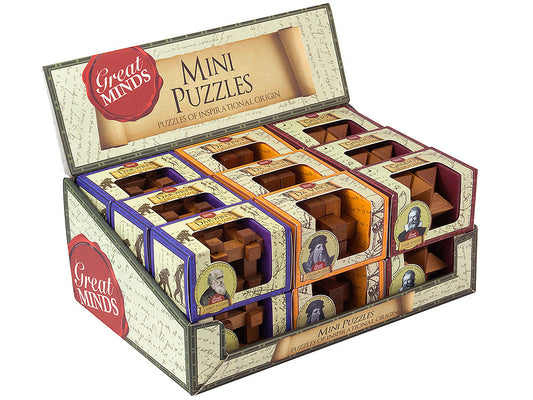 Great Minds: Mini Wooden Puzzles (Assorted - One Randomly Selected)
