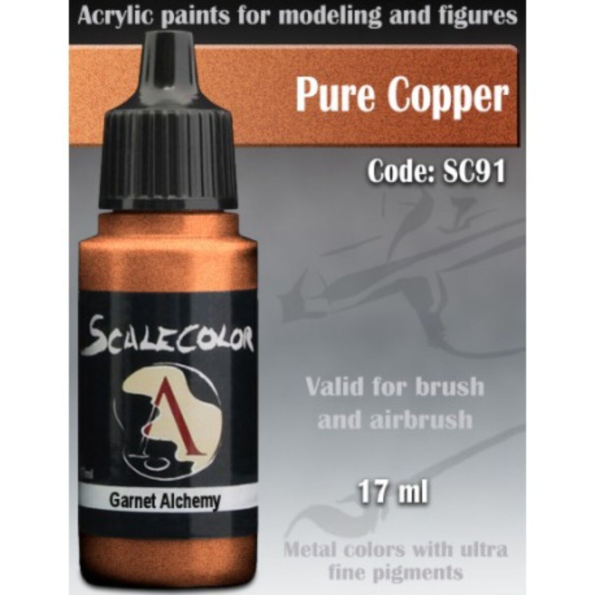 Scale 75: Scalecolor Metal n' Alchemy Pure Copper 17ml
