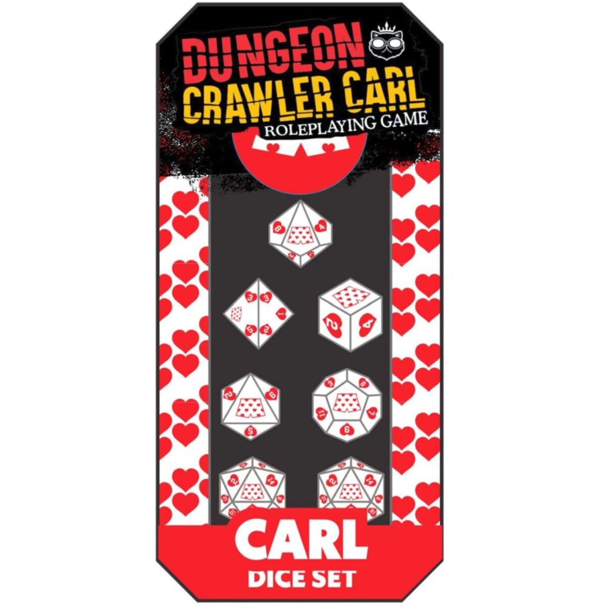 Dungeon Crawler Carl: RPG Carl's Enchanted Big Boi Boxers Dice Set