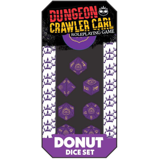 Dungeon Crawler Carl: RPG Princess Donut Dice Set