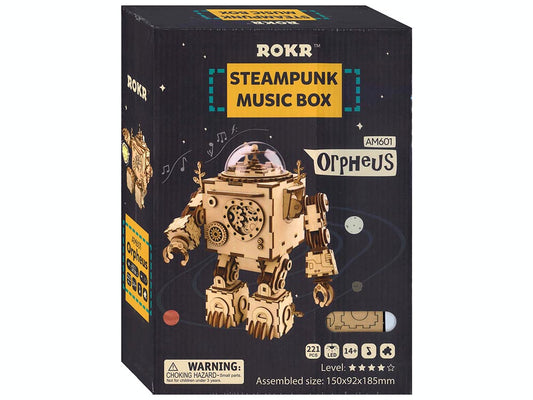 Robotime: ROKR Steampunk Music Box Orpheus