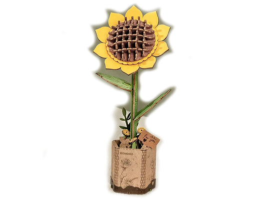 Robotime: Rowood Sunflower