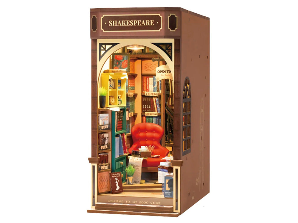 Robotime: Rolife Book Nook Bookstore