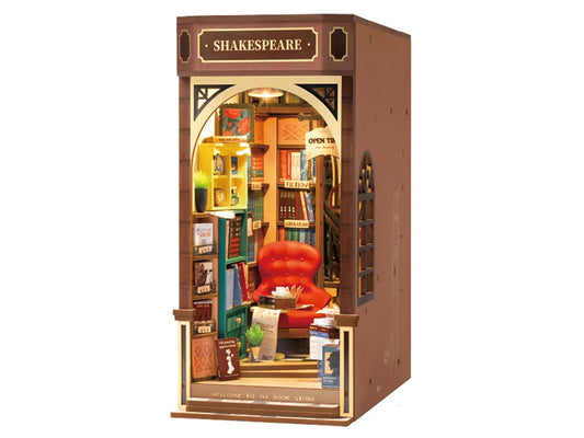 Robotime: Rolife Book Nook Bookstore