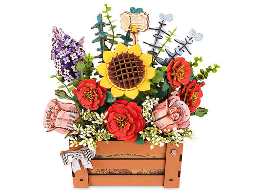 Robotime: Rowood Wooden Bloom Box