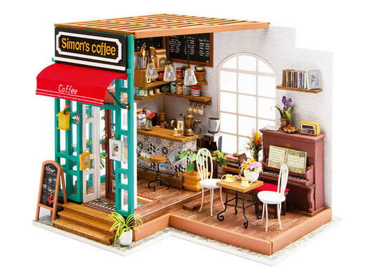 Robotime: Rolife Simon's Coffee