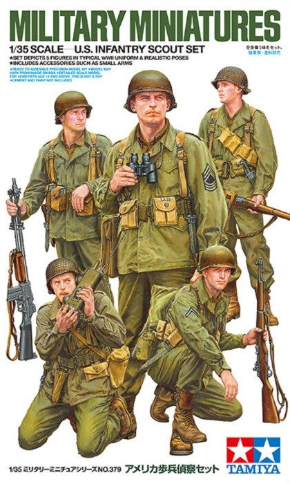 Tamiya: 1/35 US Infantry Scout Set 35379