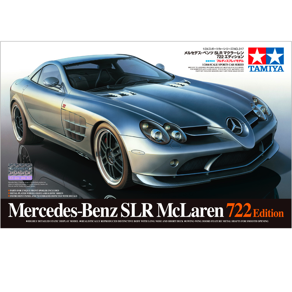 Tamiya: 1/24 Mercedes-Benz SLR McLaren 722 Edition 24317