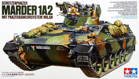 Tamiya: 1/35 Schutzenpanzer Marder 1A2 Mit Panzerabwehrsystem Milan 35162