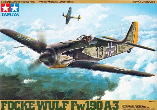 Tamiya: 1/48 Focke-Wulf Fw190 A-3 61037