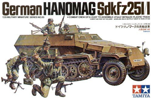 Tamiya: 1/35 German Hanomag Sdkfz251/1