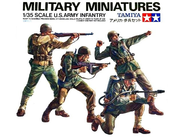 Tamiya: 1/35 US Army Infantry 35013