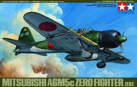 Tamiya: 1/48 Mitsubishi A6M5c Zero Fighter Zeke 61027