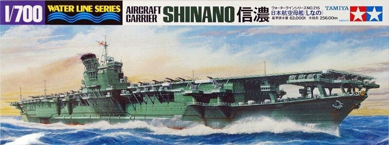 Tamiya: 1/700 Japanese Aircraft Carrier Shinano 31215