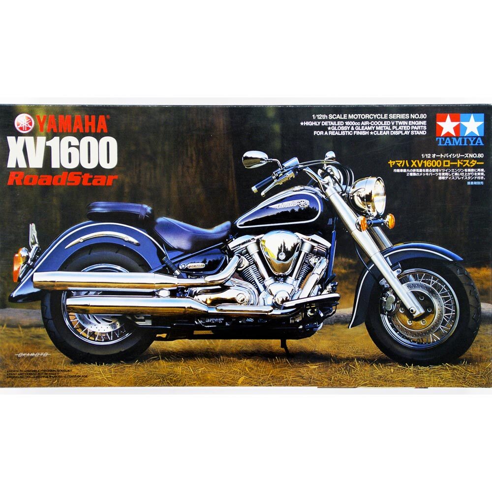 Tamiya: 1/12 Yamaha XV1600 RoadStar 14080