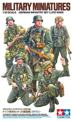 Tamiya: 1/35 German Infantry Set (Late WWII) 35382