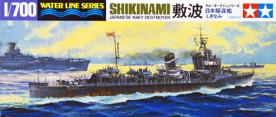 Tamiya: 1/700 Japanese Navy Destroyer Shikinami 31408