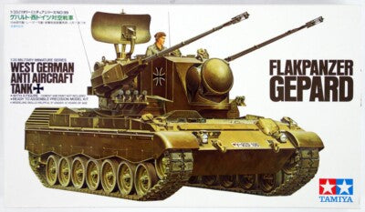 Tamiya: 1/35 West German Anti Aircraft Tank Flakpanzer Gepard 35099