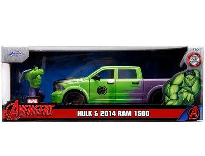 Jada: 1/24 Marvel 2014 RAM 1500 with Hulk
