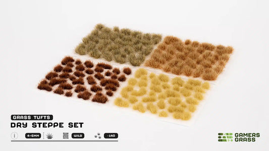 Gamers Grass: Tufts Dry Steppe Set