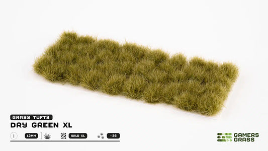 Gamers Grass: Tufts Dry Green XL