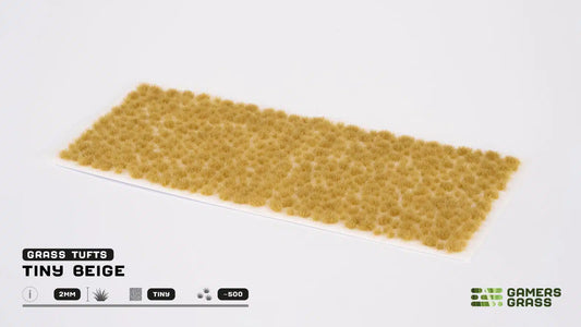 Gamers Grass: Tufts Tiny Beige