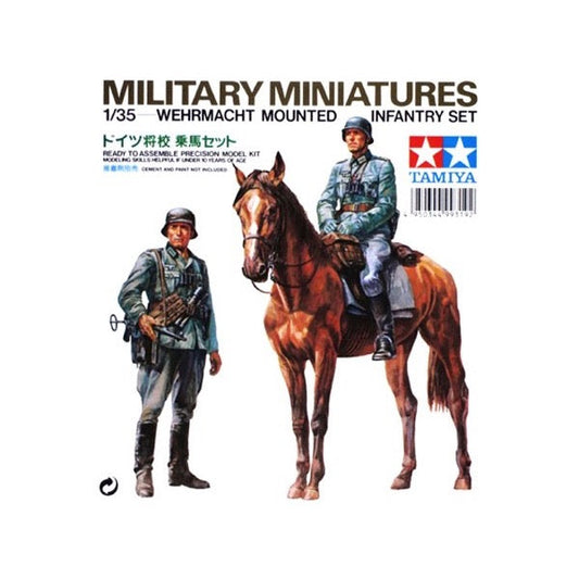 Tamiya: 1/35 Wehrmacht Mounted Infantry Set 35053