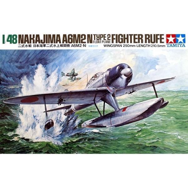 Tamiya: 1/48 Nakajima A6M2 N Type 2 Float Plane Fighter Rufe 61017