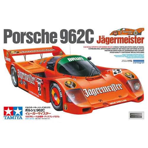 Tamiya: 1/24 Porsche 962C Jagermeister 24372