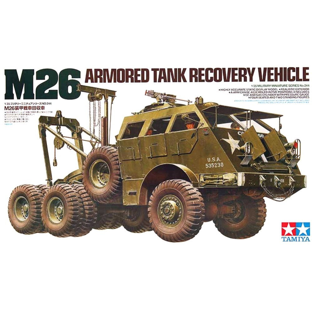 Tamiya: 1/35 M26 Armored Tank Recovery Vehicle 35244