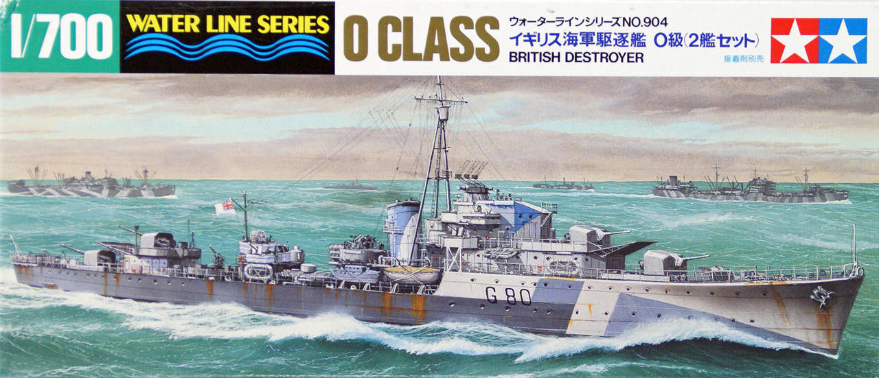 Tamiya: 1/700 British Destroyer O Class 31904