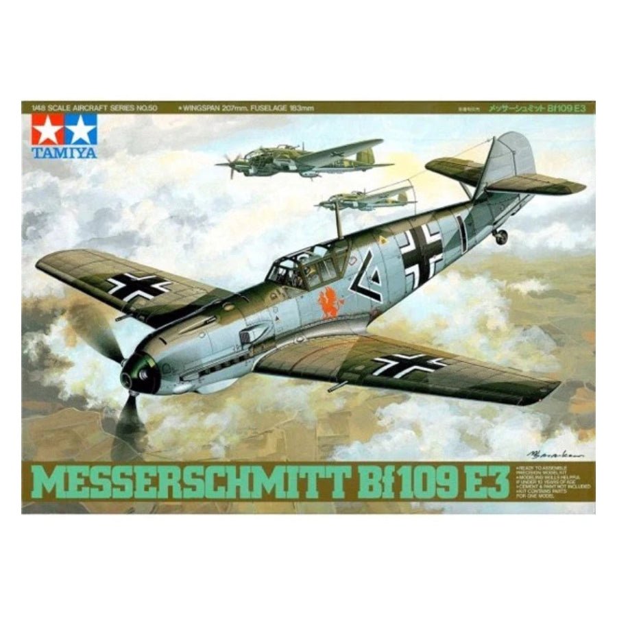 Tamiya: 1/48 Messerschmitt Bf109 E3 61050