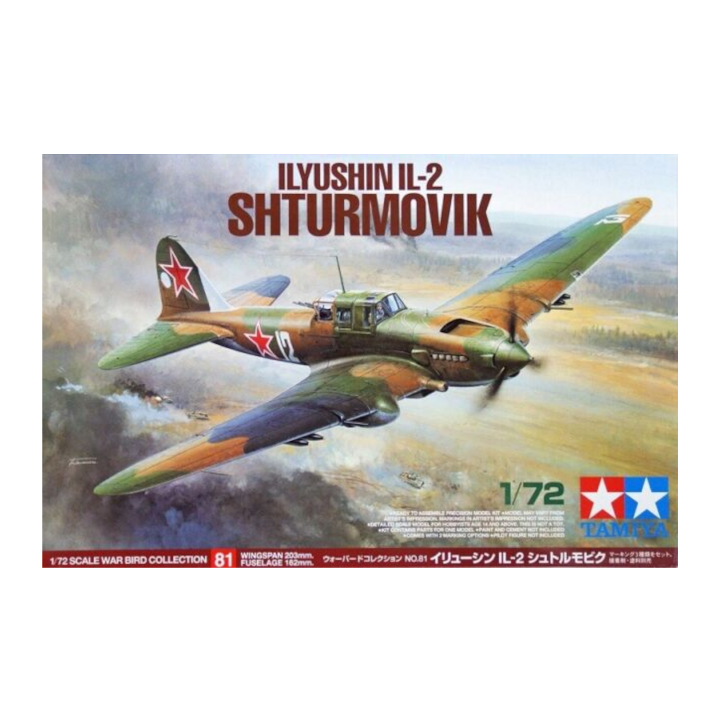 Tamiya: 1/72 Ilyushin Il-2 Shturmovik 60781