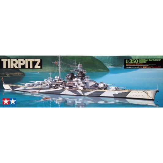 Tamiya: 1/350 German Battleship Tirpitz 78015