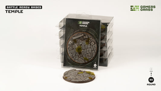 Gamers Grass: Bases Temple Round 90mm (x1)