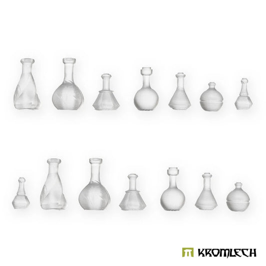 Kromlech: Transparent Alchemic Bottles