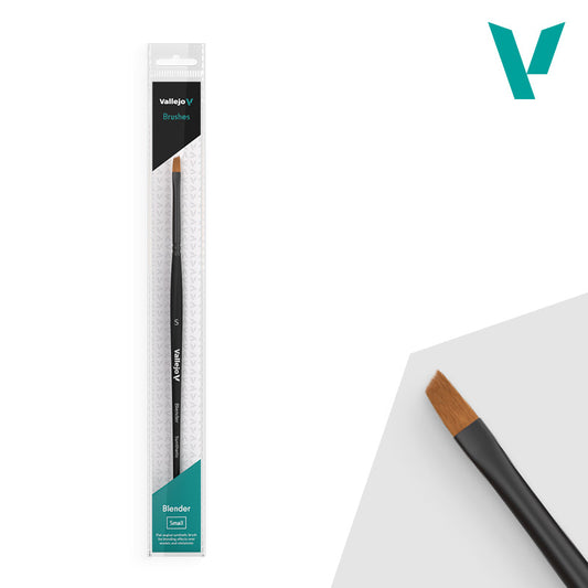 Vallejo: Brush Blender Flat Angled Synthetic Small
